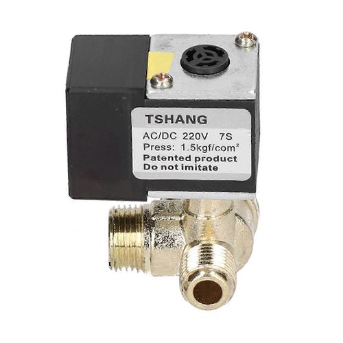 Électrovanne électrique Retard silencieux pour Accessoires de pompe de compresseur d'air OTS AC / DC 220V