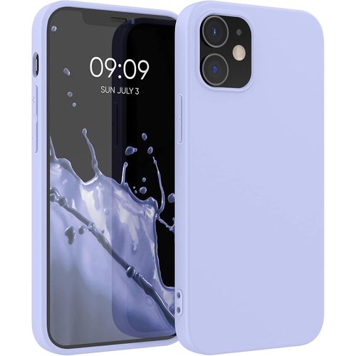 Housse Compatible Avec Apple Iphone 12 / Iphone 12 Pro Coque - Housse De Téléphone Protection Souple En Silicone - Violet Pastel