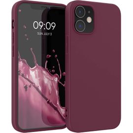 Housse Compatible Avec Apple Iphone 12 / Iphone 12 Pro Coque - Housse De Téléphone Protection Souple En Silicone - Rouge Fauve[Pop945000]