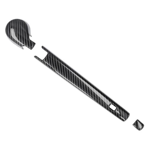 Garniture De Couvercle De Bras D'essuie-Glace Arrière Décoration De Style Fibre De Carbone Adaptée À Mk8 2020-2021