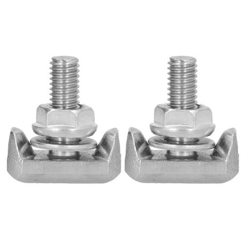 2pcs Batterie De Voiture Terminal T-Bolts Acier Inoxydable 19116852 Remplacement Pour Chevrolet