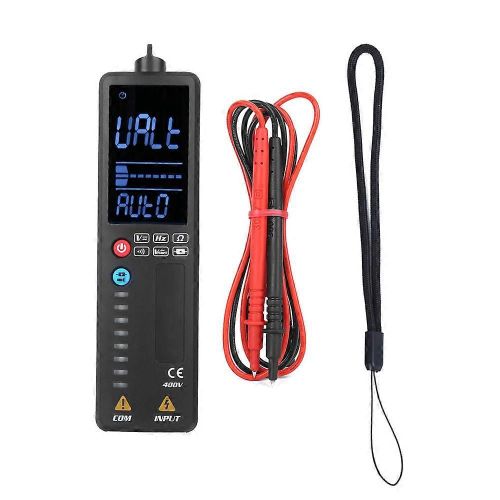 Numérique LCD Double Mode Multimètre intelligent Détecteur de tension Testeur de fréquence de résistance