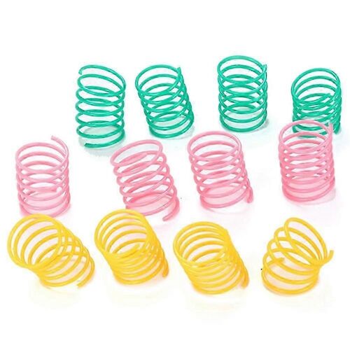 20 Pcs Jouets Pour Animaux De Compagnie Jouet Chat Chat Spirale Ressorts Chat Grattoir Jouer Jouet Chat Printemps Jouets