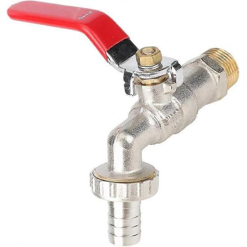 Robinet d'alimentation en eau avec poignée à levier - Robinet de jardin en laiton,G1/2"" pour parc de jardin