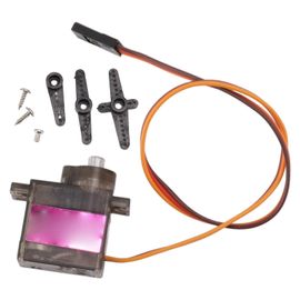 Mini servo 360 degrés Micro servo avec culbuteur pour robot RC télécommande bateau voiture avion