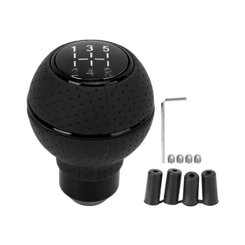 Pommeau De Levier De Vitesses 5 Vitesses M8 M10 M11 M12 Voiture En Aluminium Universel Transmission Manuelle Automatique Pommeau De Vitesse Noir