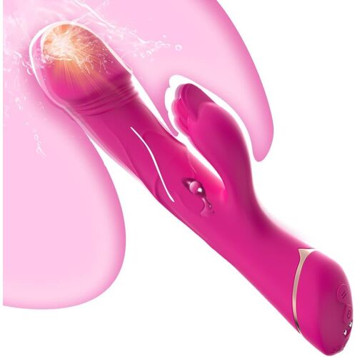 Jgd-Gode Vibromasseur Femme Va Et Vient Sex Toy¿S Femme, Vibromasseurs Feminin Réaliste Gode Femme Sex Vibromasseur, Femme Clitoridien Puissant Masseur 10 Modes Étanche