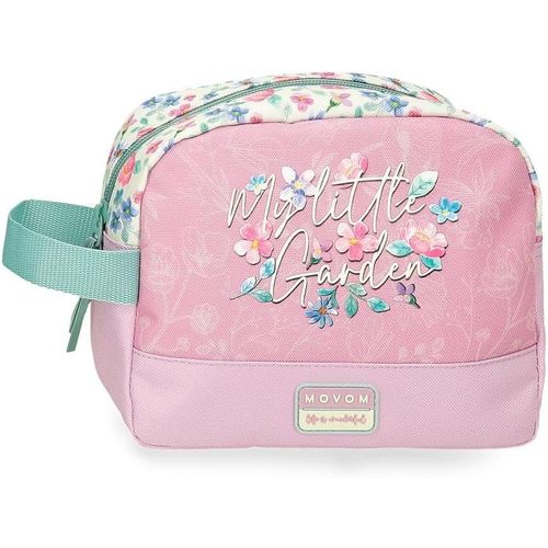 ERYI-My Little Garden Trousse, Trousse Pour Enfant, En Polyester, Triple Compartiment Pour Une Meilleure Organisation, Taille Idéale Pour Transporter Dans Votre Sac À Dos, Avec Poignée Latérale.