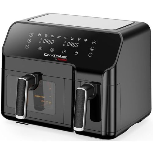 Friteuse sans Huile Duo 5.5L+3.3L Techwood CS-927