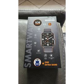 Montre Connectée Ice Watch 1.0 Noir + Bracelet Silicone