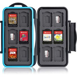 Kakul-Boîte De Protection Pour Carte Mémoire Pour 12 Jeux Nintendo Switch ¿ Étui Pour Carte Mémoire ¿ Sac De Voyage ¿ Étui De Protection ¿ Coffre-Fort Pour Carte ¿ Sac ¿ Étui Pour Cartouches