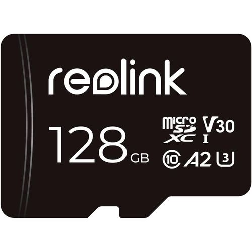 Carte Mémoire 128Go microSDXC,Carte microSD Class 10 A2 U3 TF,Compatible avec Caméra de Surveillance