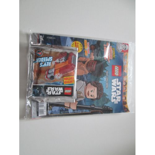 Magazine Lego "Finn Et Rey, Le Duo Gagnant" Mega H-S #1 "Star Wars"