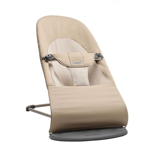 Transat Bébé Balance Coton Beige Et Kaki - Babybjörn