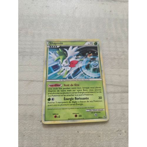 Carte Shaymin Holographique Pv70 8/95