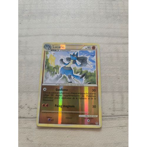 Carte Lucario Reverse Pv90 19/195