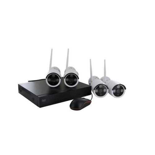 Kit NVR sans fil 4 caméras 3MP - DiO