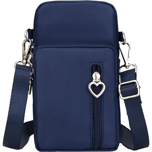 Tzf-Petit Sac De Téléphone Portable Pour Femme, Pochette Téléphone Portable, Sacoche Femme Bandoulière, Mini Sac En Nylon, Brassard Téléphone Sport, Pour Women Girl, Crossbody Armbag Running