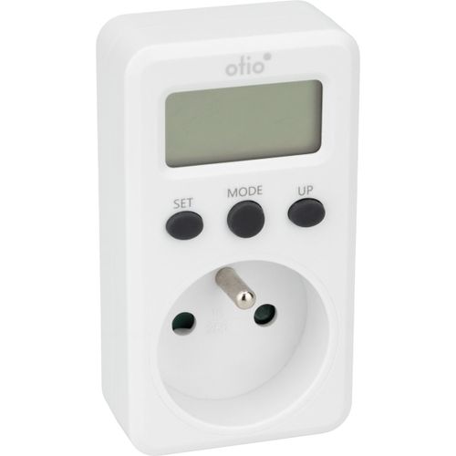 Contrôleur de consommation électrique - 3 indicateurs - Blanc - Otio