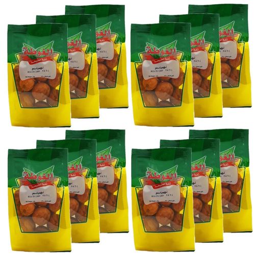 Lot 12x Citrons Blancs Séchés Loomi - Halal - Sachet 75g