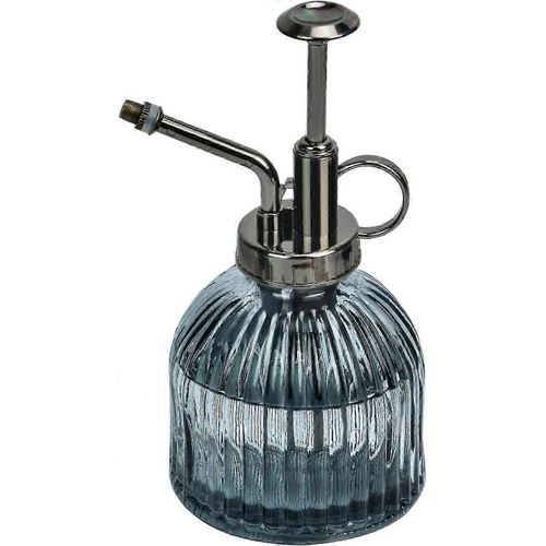 Arrosoir rétro en verre 200 ml pour plantes, gris