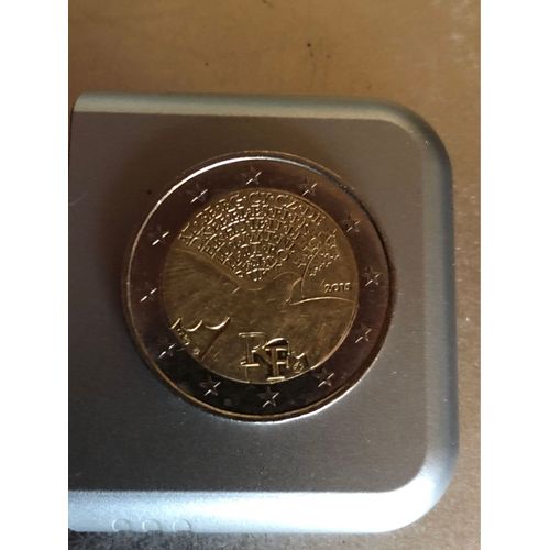 Pièce De 2 Euros Commémorative 70ans De La Paix En Europe -2015 Toute Une Histoire Mondiale 