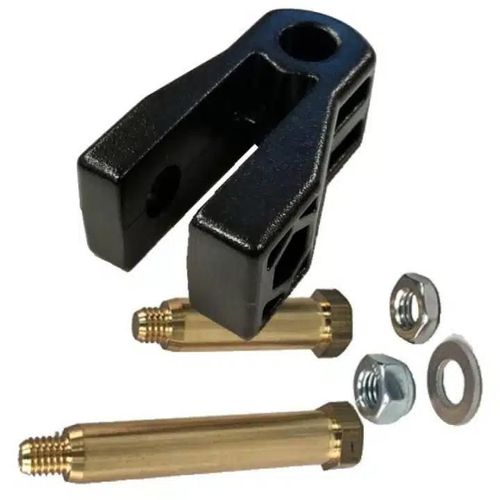 Attache arrière FAAC + Axes (Réf : 4900645) pour motorisation