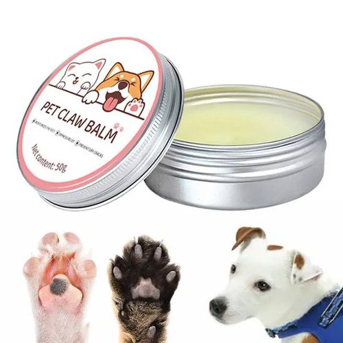 Baume À Pattes Pour Chats, 50g, Crème De Protection Des Pattes De Chien Et De Chat, Protection Du Nez Des Animaux De Compagnie, Hydratant, Fissures Des Pieds, Accessoires De Réparation Pour Chats