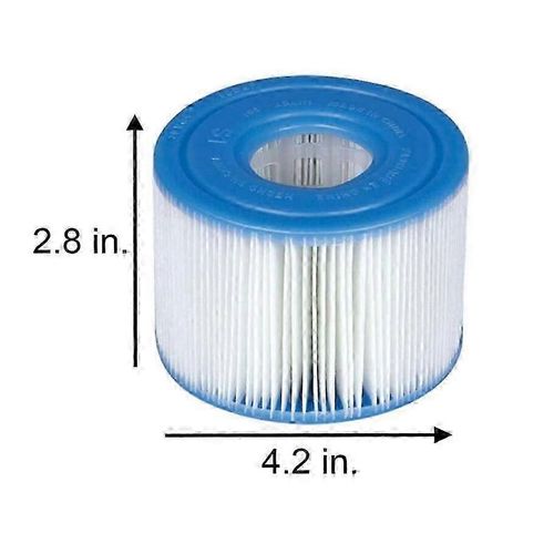 Lot de 4 cartouches filtrantes de rechange de type S1 pour filtre 29001E, type S1 pour jardin et piscine extérieure, cartouches de rechange pour S1