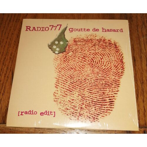 Cd Single Collector Radio 777 " Goutte De Hasard ( Radio Édit )" 1 Titre 2003 Créon Music