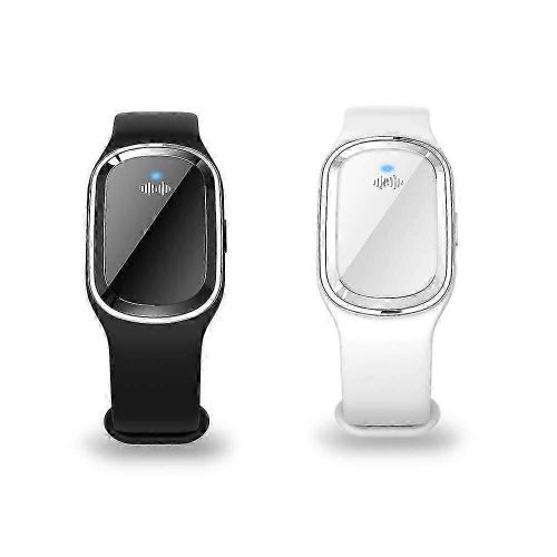 Paquet De 2 Bracelets Anti-Moustiques Bracelets Anti-Moustiques Électroniques Étanches À Ultrasons Avec Usb Rechargeables Pour Bébés Enfants Adultes 