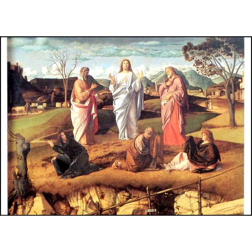 Bellini Giovanni Lot 5 Cartes Postales Tableaux Peinture