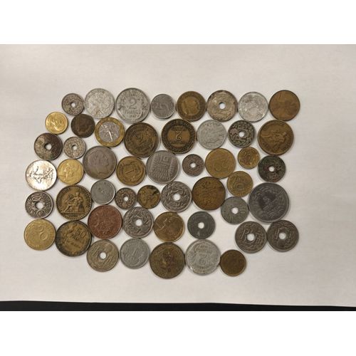 Lot ( J 28-2 ) 50 Pièces De Monnaie De France