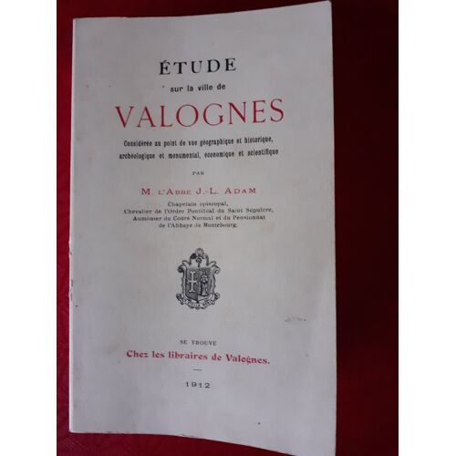Etude Sur La Ville De Valognes