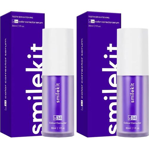 Kalanka-2 Pcs Dentifrice Violet Blanchissant Hi Smile Correcteur De Couleur Dentifrice Blanchissant Blanchiment Dentaire Purple Toothpaste Diamond Smile Produit Violet Blanchir Les Dents Nettoyage Bu Blanc