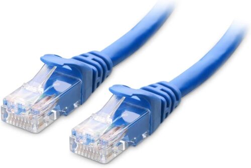 10 Gbit/S Câble Ethernet Cat6 Snagless 6M (Câble Rj45, Câble Internet Cat 6) En Bleu, 6 Mètres[CAB9165236]