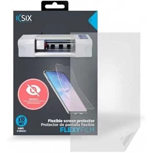 ksix protecteur decran pour machine de decoupe flexy film privacy 10 unites