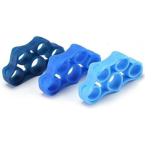 Ensemble De Renforcement Des Doigts À 3 Niveaux - Poignées Ergonomiques Pour La Thérapie, Le Fitness Et Les Musiciens - Bandes De Résistance En Silicone Durables