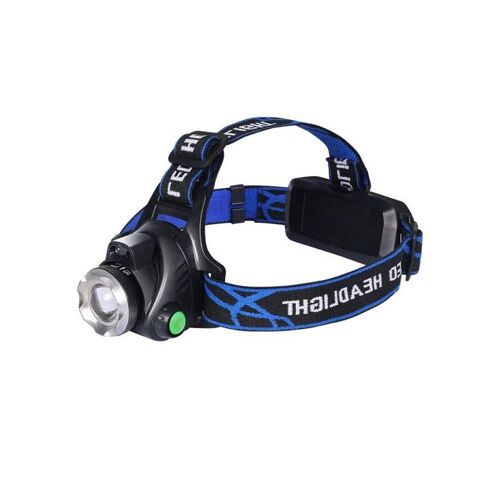 Lampe Frontale Led D'extérieur Rechargeable - 140 Lumens, 3 Modes, Étanche, Mise Au Point Réglable, Légère Pour Le Camping Et La Randonnée