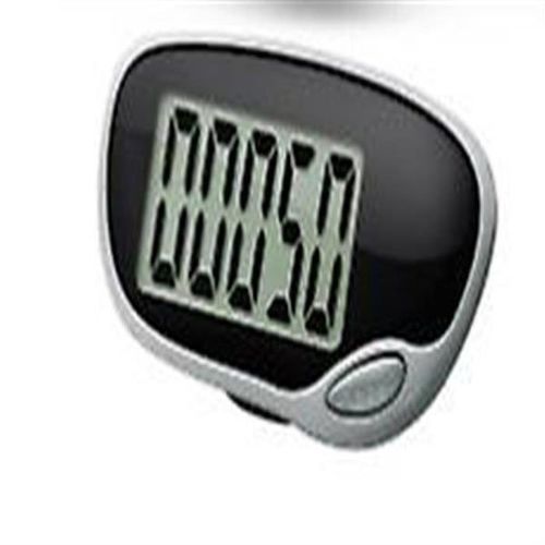 Podomètre Professionnel Compact - Compteur De Pas Portable Pour La Marche Et La Course, Abs Durable, Affichage Clair, Options De Transport Polyvalentes