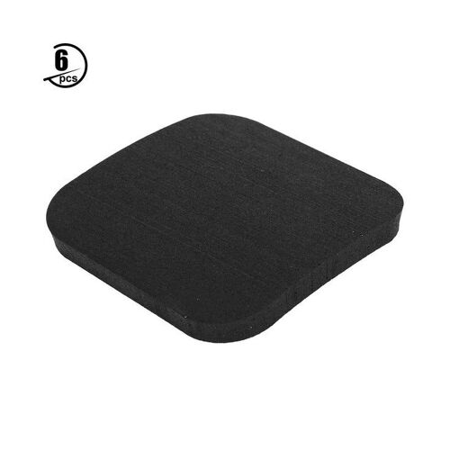 Lot De 6 Patins En Caoutchouc De Qualité Supérieure Pour Tapis De Course, Absorption Des Chocs Et Protection Du Sol - Antidérapants, Durables Et Polyvalents, Pour Salle De Sport Et Usage Domestique
