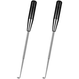 Kit De 2 Extracteurs D'hameçons En Acier Inoxydable - Outil À Dégagement Rapide Avec Conception À 360 Degrés Pour Une Extraction Facile Et Sûre Des Hameçons