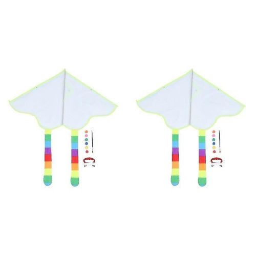 Kits Créatifs De Fabrication De Cerfs-Volants Diy : 8 Kits À Concevoir, Peindre Et Faire Voler Pour Les Enfants ! Idéal Pour Les Activités De Plein Air Et En Famille !