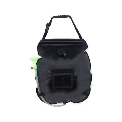 Sac de douche solaire portable 20 L ¿ Douche de camping écologique avec thermomètre et conception anti-fuite pour toutes les aventures