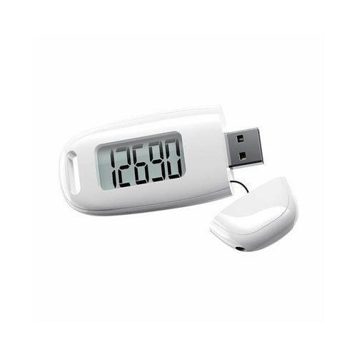 Podomètre De Marche 3d Précis Avec Chargement Usb, Conception À Clip Et Fonctionnement Simple À Un Seul Bouton Pour Tous Les Âges