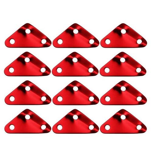 Lot De 12 Tendeurs De Corde De Tente En Aluminium Durable ¿ Boucles Coupe-Vent Pour Camping, Randonnée Et Activités En Extérieur