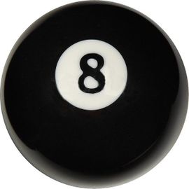 Jeu de billard 8 boules de qualité supérieure - Résine polyester de haute qualité, rondeur parfaite, résistant aux rayures et aux chocs, remplacement idéal