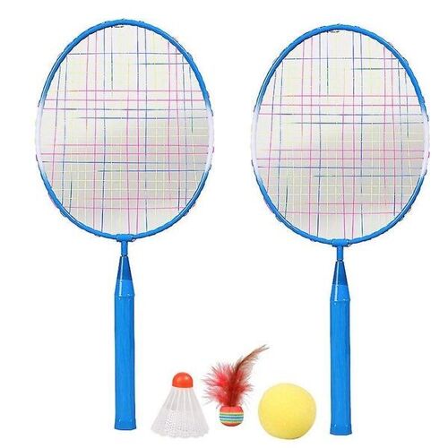Ensemble De Badminton Amusant Pour Jeunes : Combo 2 Joueurs Avec Raquettes Surdimensionnées Et Volants En Mousse Souple Pour Enfants Actifs - Prêt À Jouer N'importe Où !