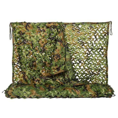 Filet De Camouflage Robuste Pour Forêt - 2 M X 10 M Pour Le Camping, La Chasse, L'armée Et Une Utilisation Polyvalente En Extérieur