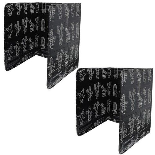 Lot De 2 Plaques Déflectrices D'huile En Aluminium Pour Cuisinières À Gaz ¿ Isolation Thermique Et Protection Contre Les Éclaboussures, Accessoires De Cuisine Pliables